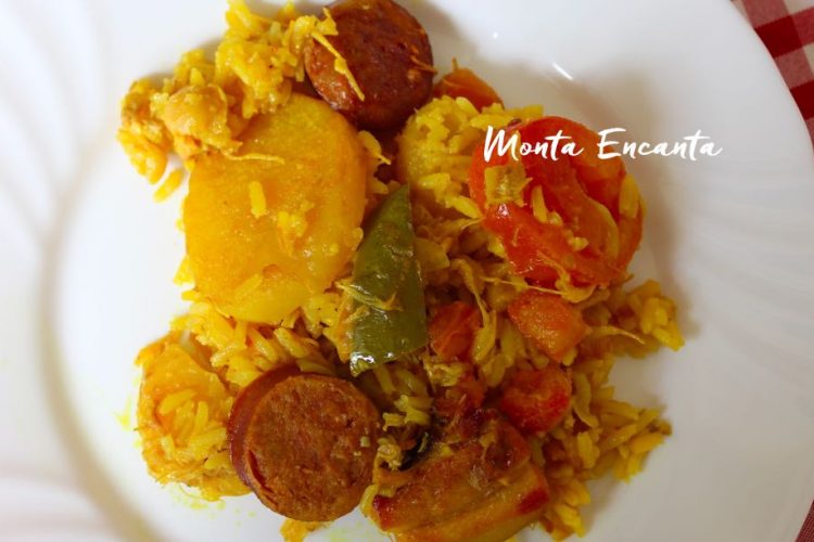 Arroz Espanhol de Forno, para lá de saboroso!