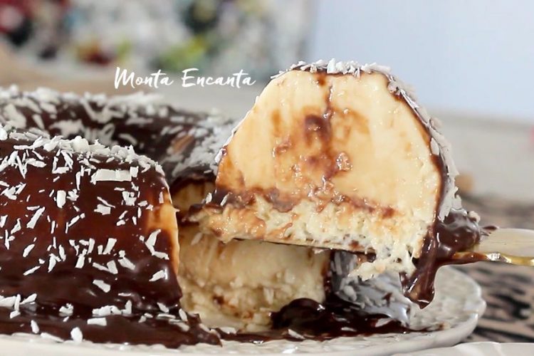 Pudim Prestígio equilíbrio perfeito de sabor!