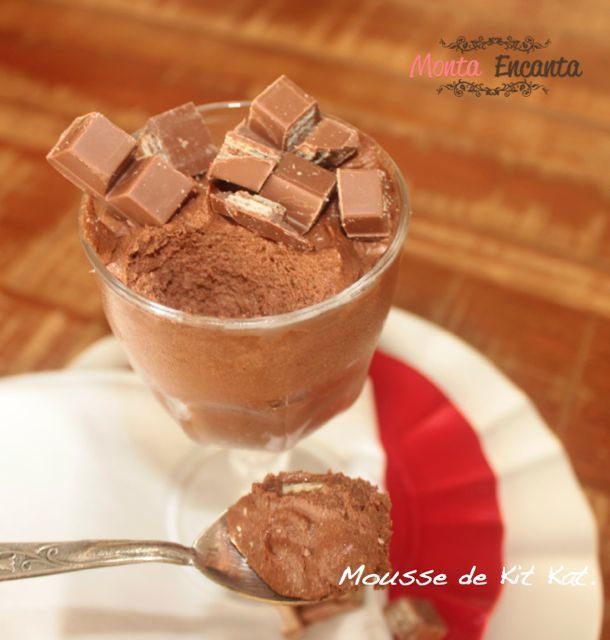 Forberedelse For en dagstur Giv rettigheder Mousse KitKat - Monta Encanta