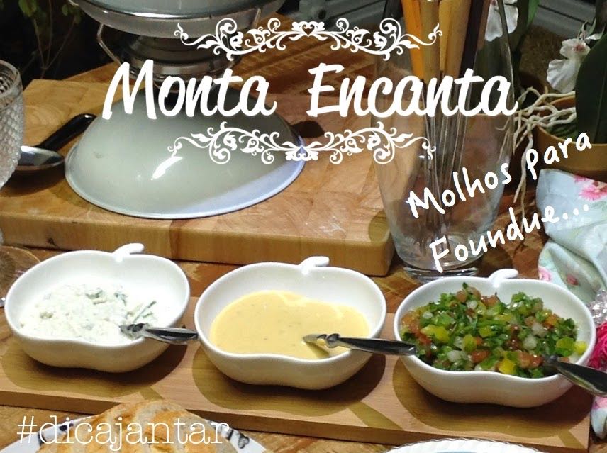 Molhos para Fondue de Carne: