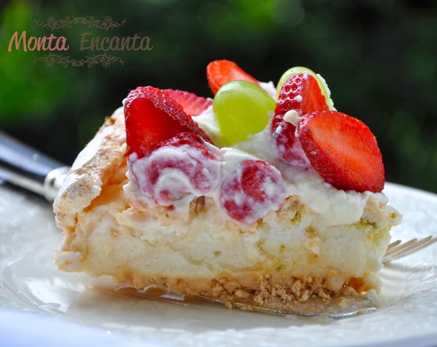 Pavlova de frutas