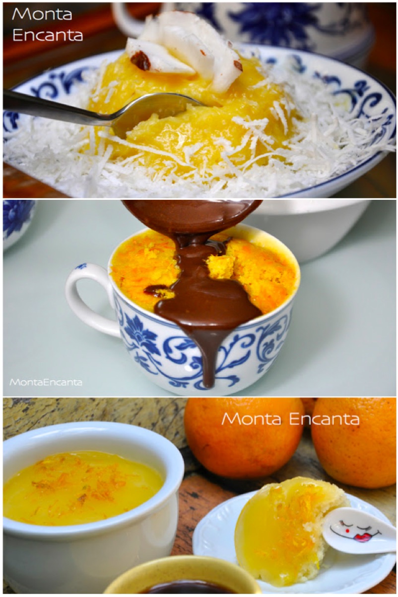 Receitas na Caneca 3 minutos para fazer e 1 para devorar são receitas feitas no  micro ondas