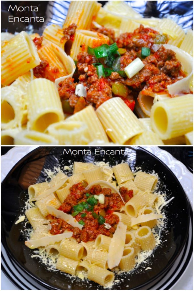 Molho prático à bolonhesa, de carne moída! - Monta Encanta