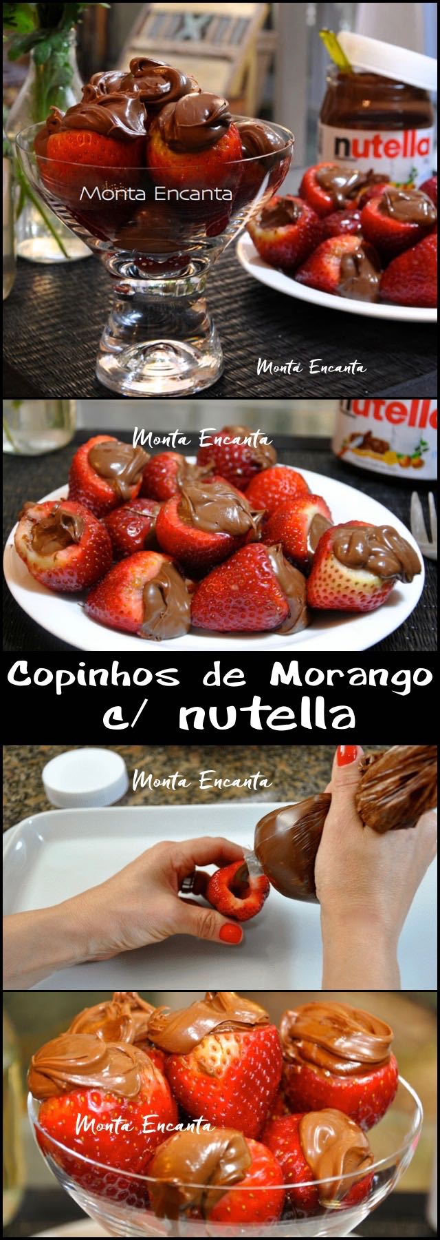 morango com nutella