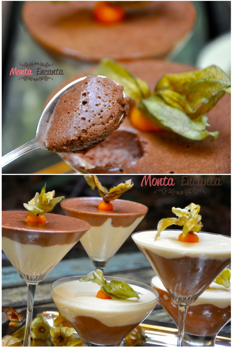 Mousse de Nutella e Mousse Laka