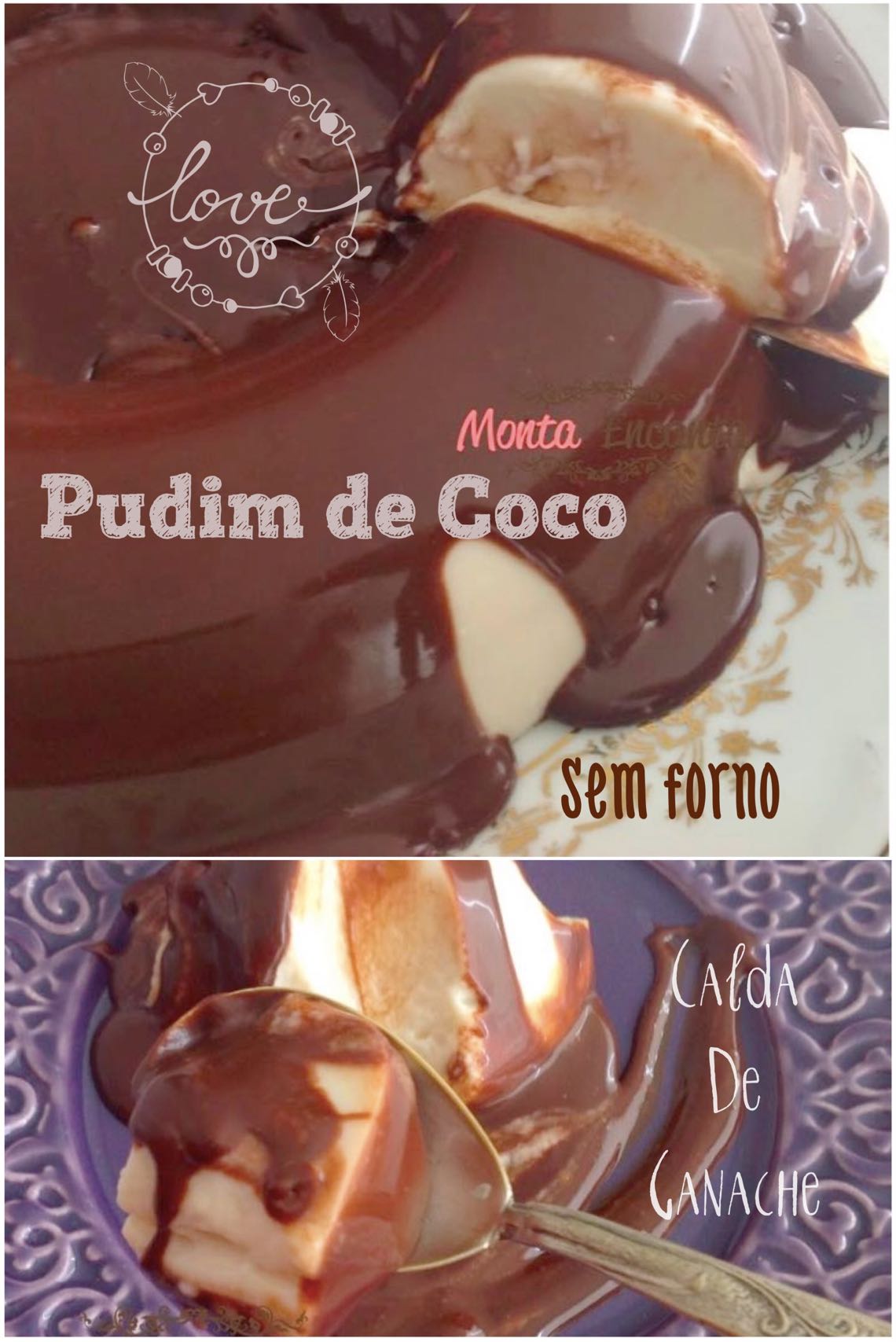 pudim de coco