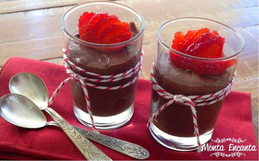 mousse de chocolate