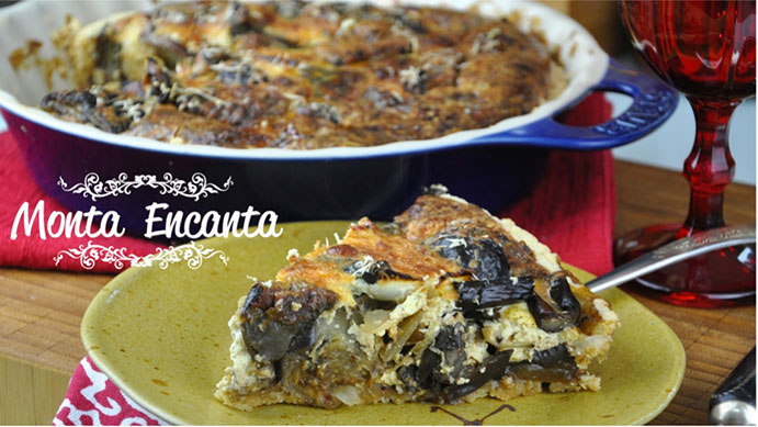 quiche de berinjela