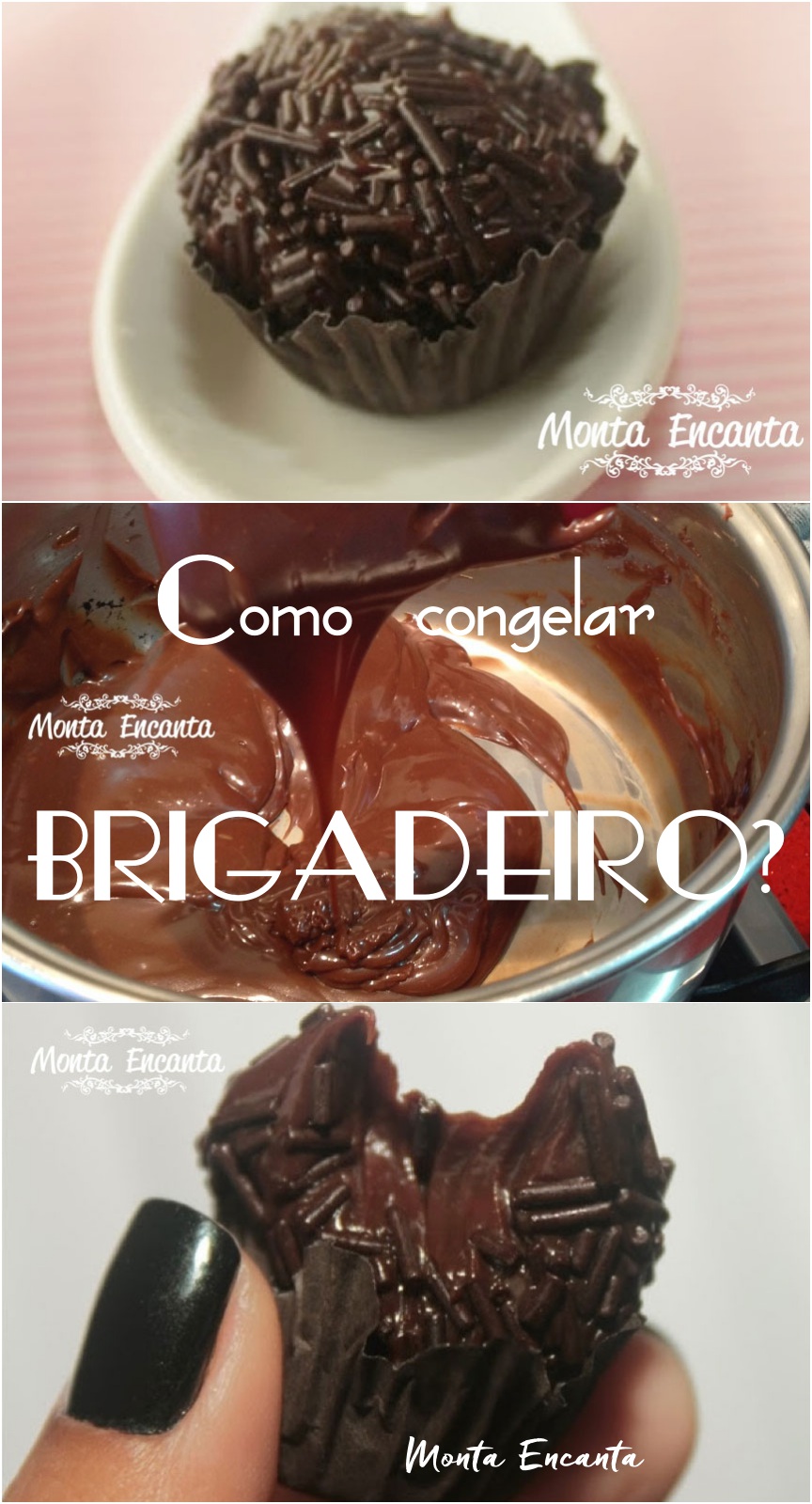 como congelar brigadeiro