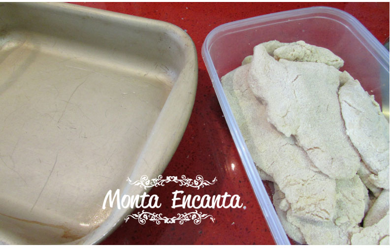 Bife a milanesa congelado monta encanta