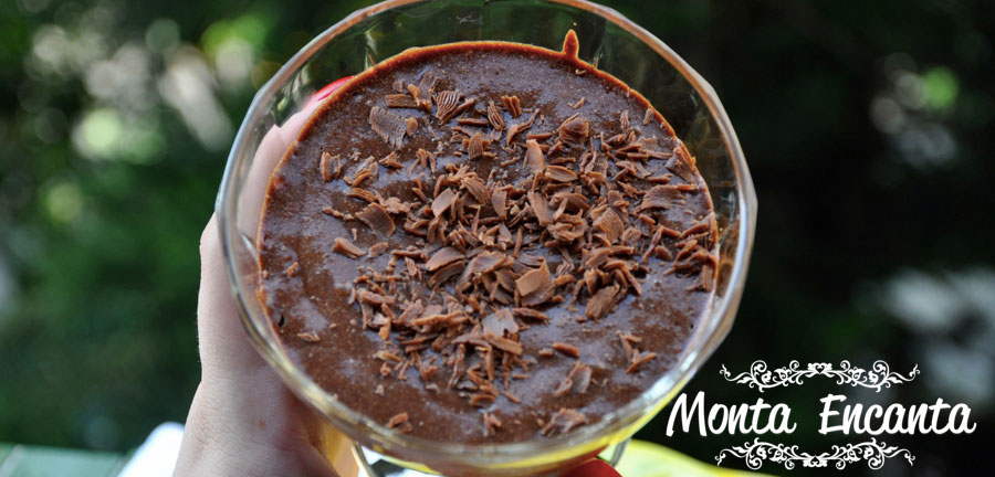 receita de mousse de chocolate