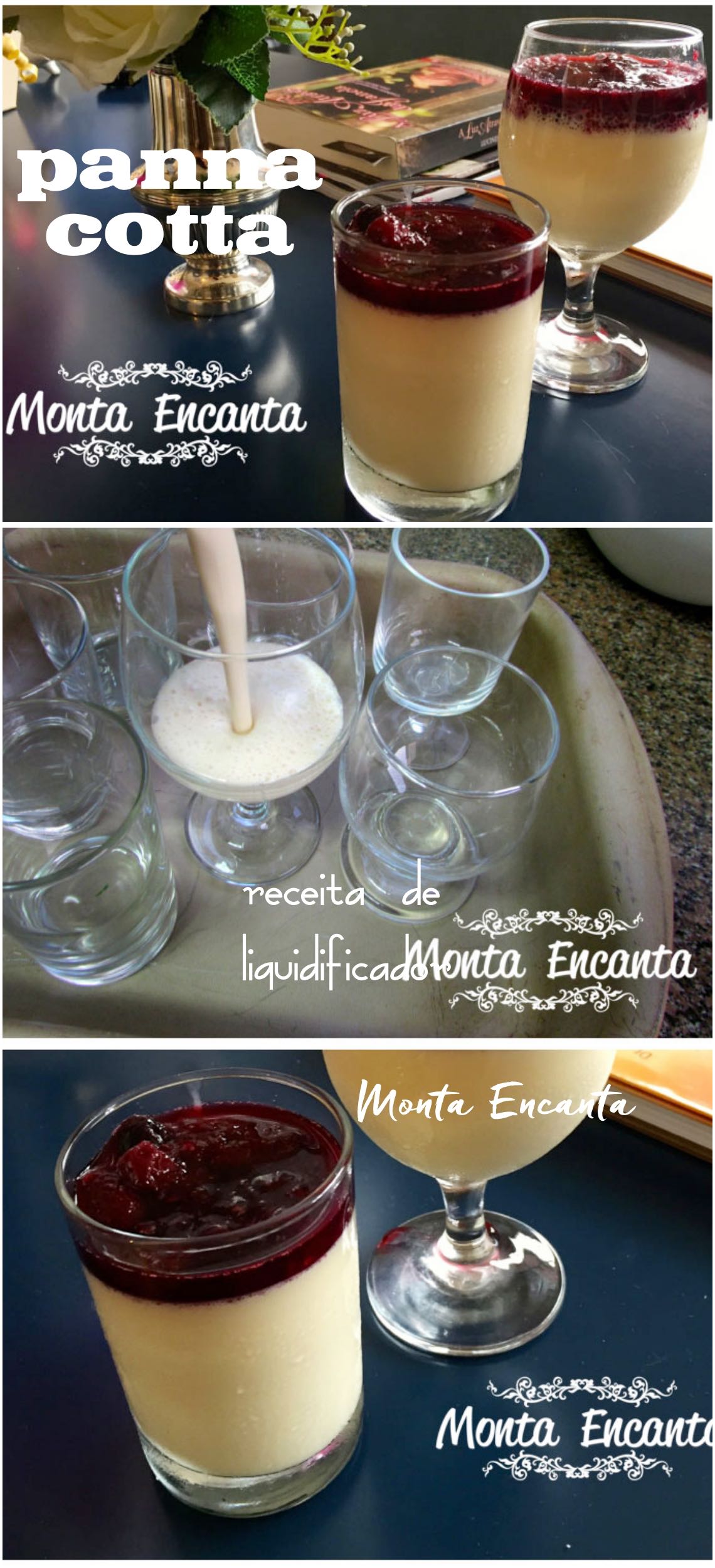 Panna Cotta Monta Encanta Panna Cotta