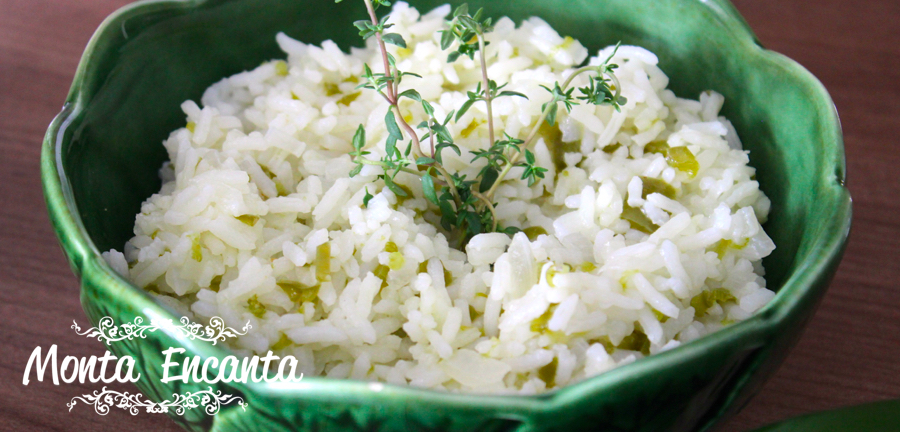 Arroz com pimentão Arroz com pimentão