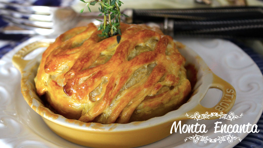 Moída Wellington com legumes Moída Wellington com legumes