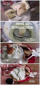 patê de gorgonzola