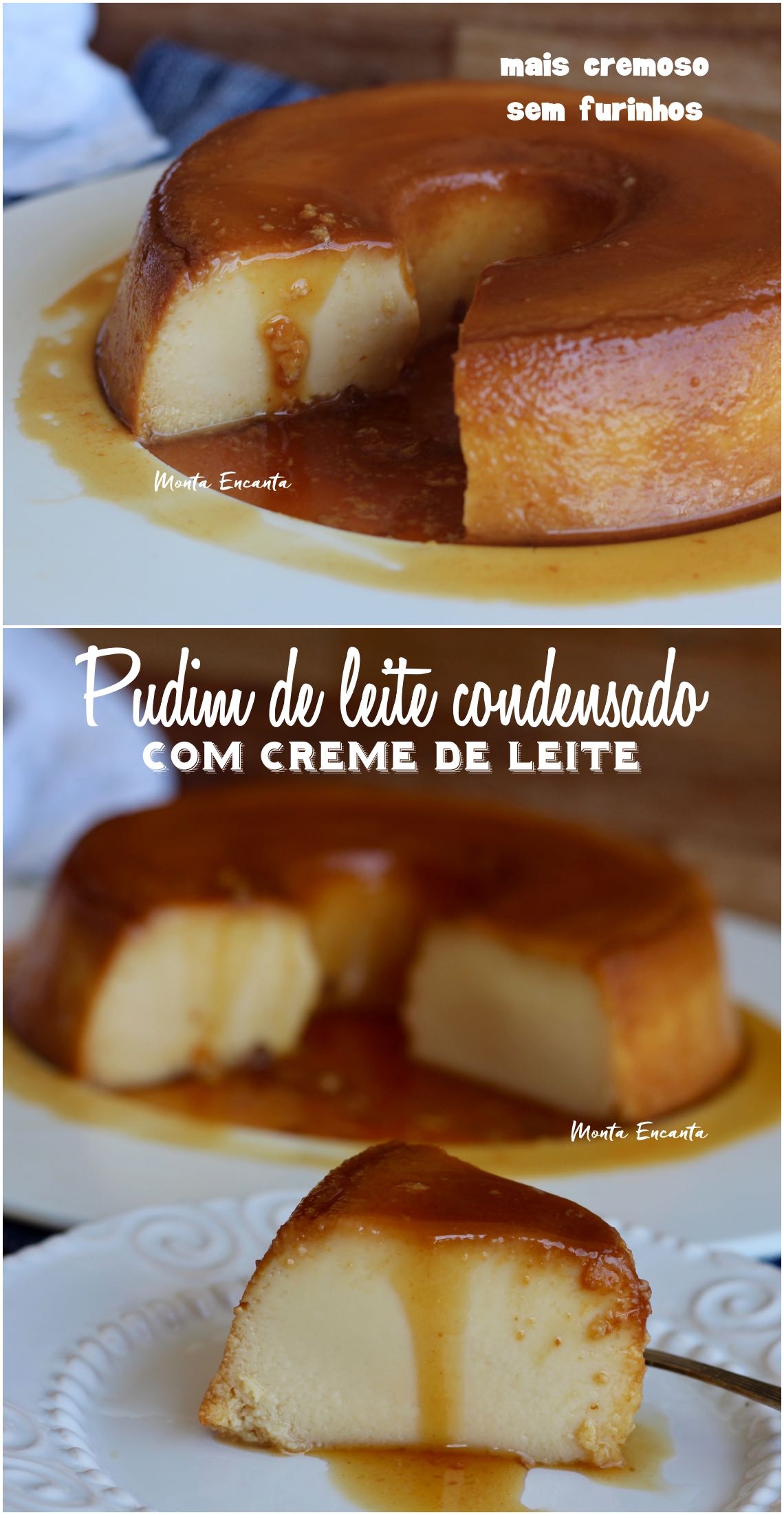 Pudim de leite condensado com furinhos, Doces e sobremesas