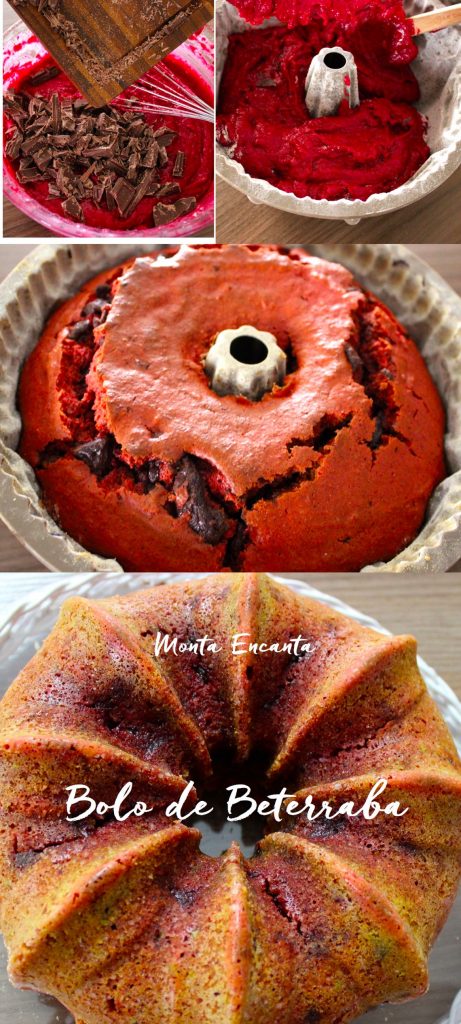 Bolo de Beterraba - Monta Encanta
