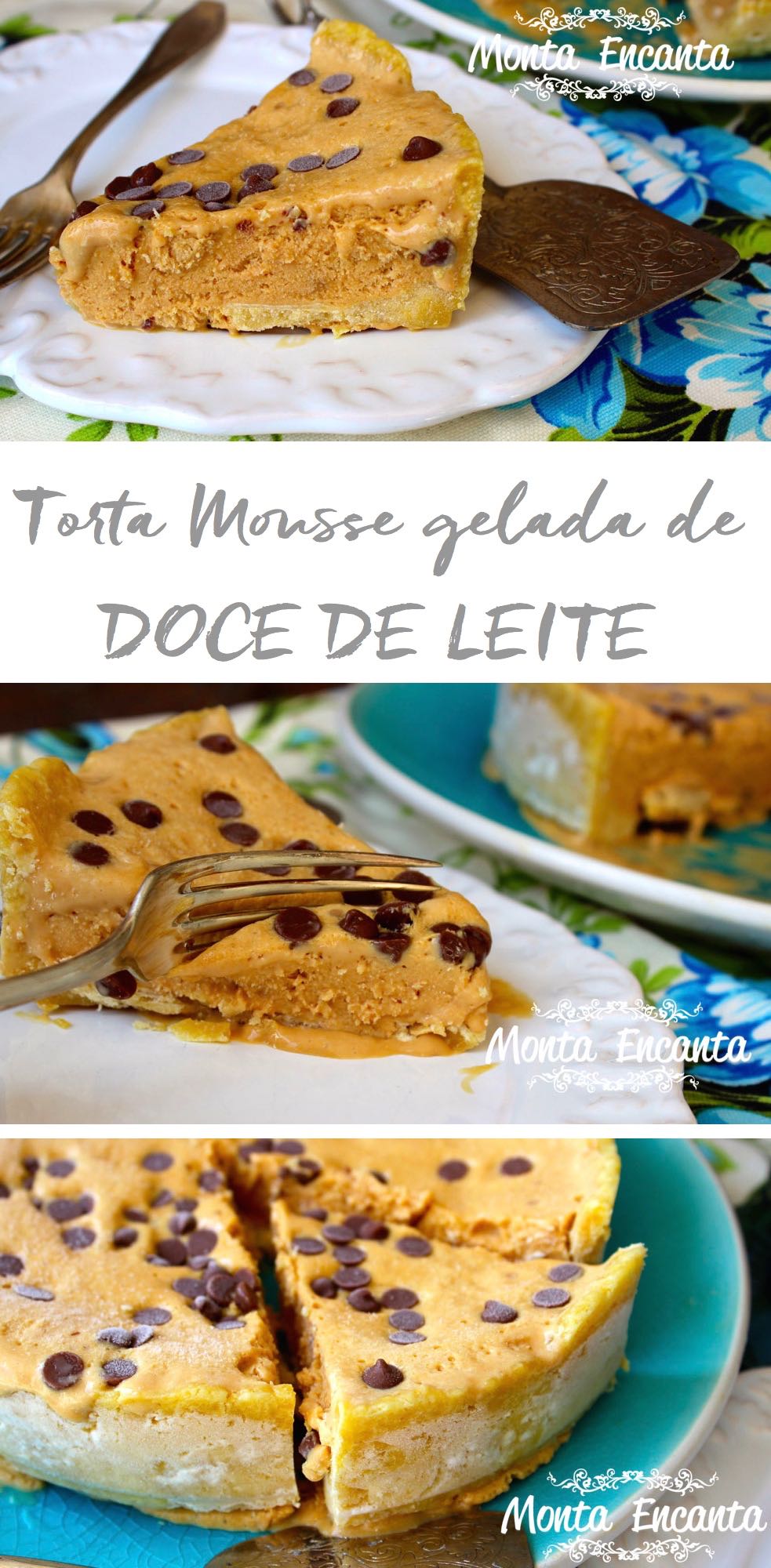 Torta Mousse de Doce de leite