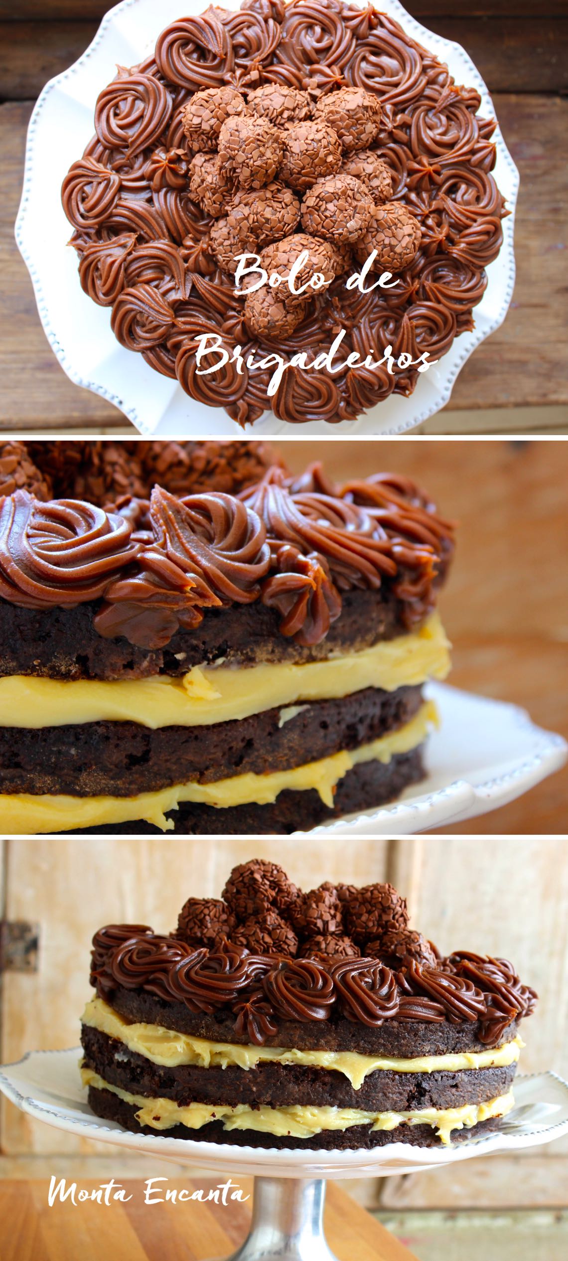 Bolo de Brigadeiros