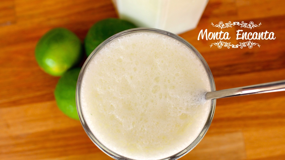 Limonada Suíça com Leite Condensado, para refrescar!