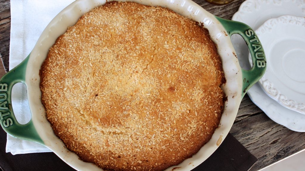 Bolo Torta de Banana e Doce de leite