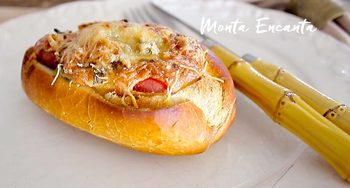 Hot Dog na Canoa, ao forno e delicioso! - Monta Encanta