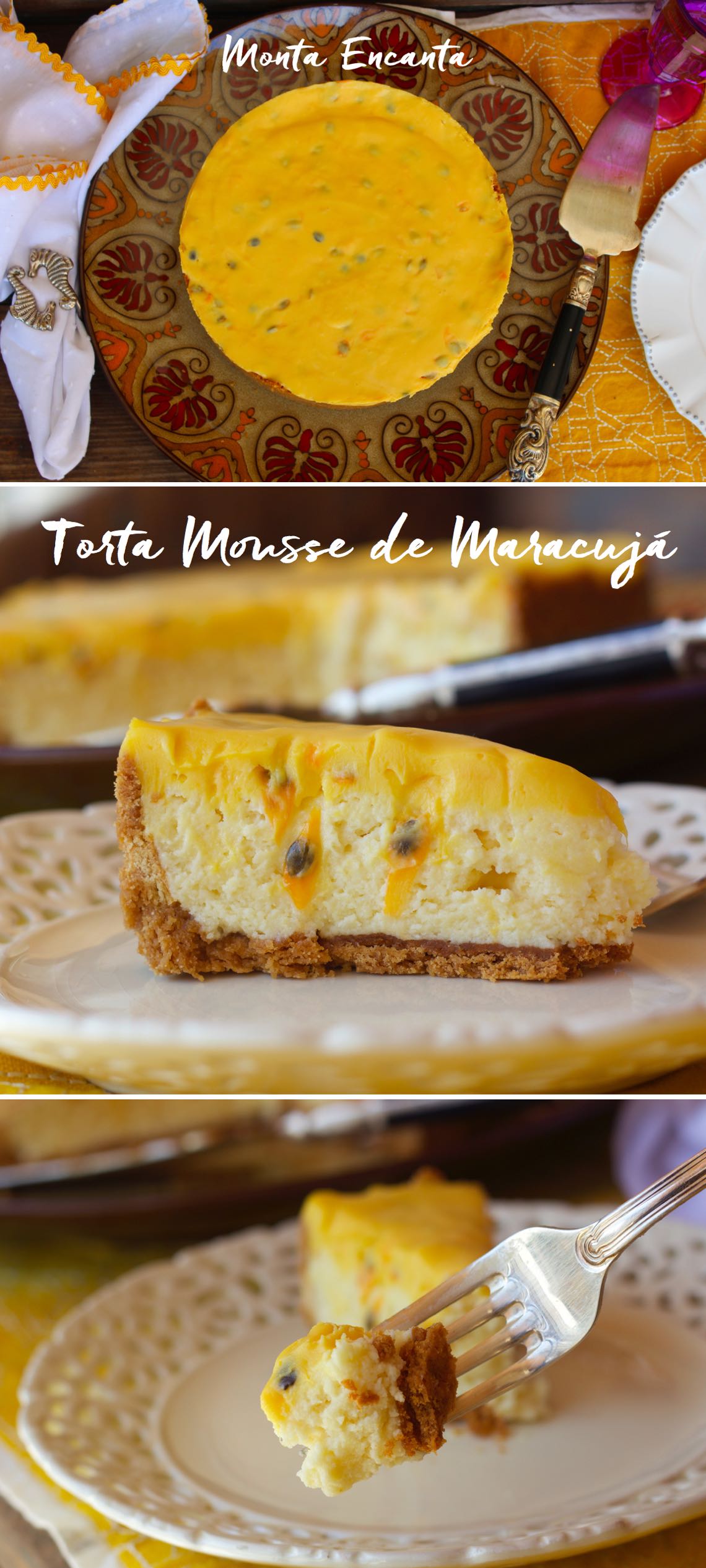 torta musse de maracuja