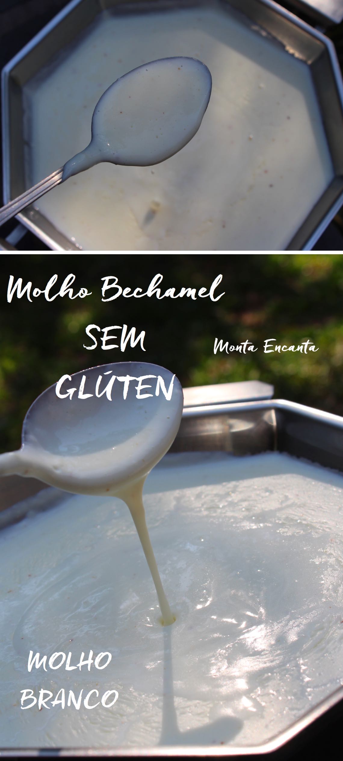 Molho Bechamel sem glúten