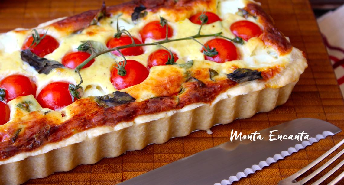 Quiche Caprese