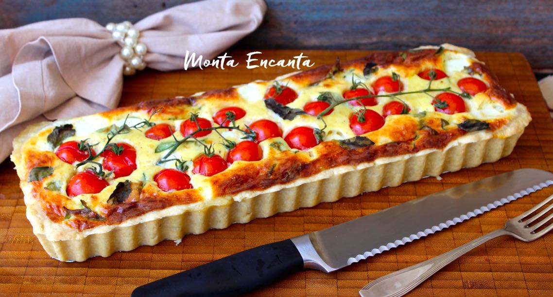 Quiche Caprese