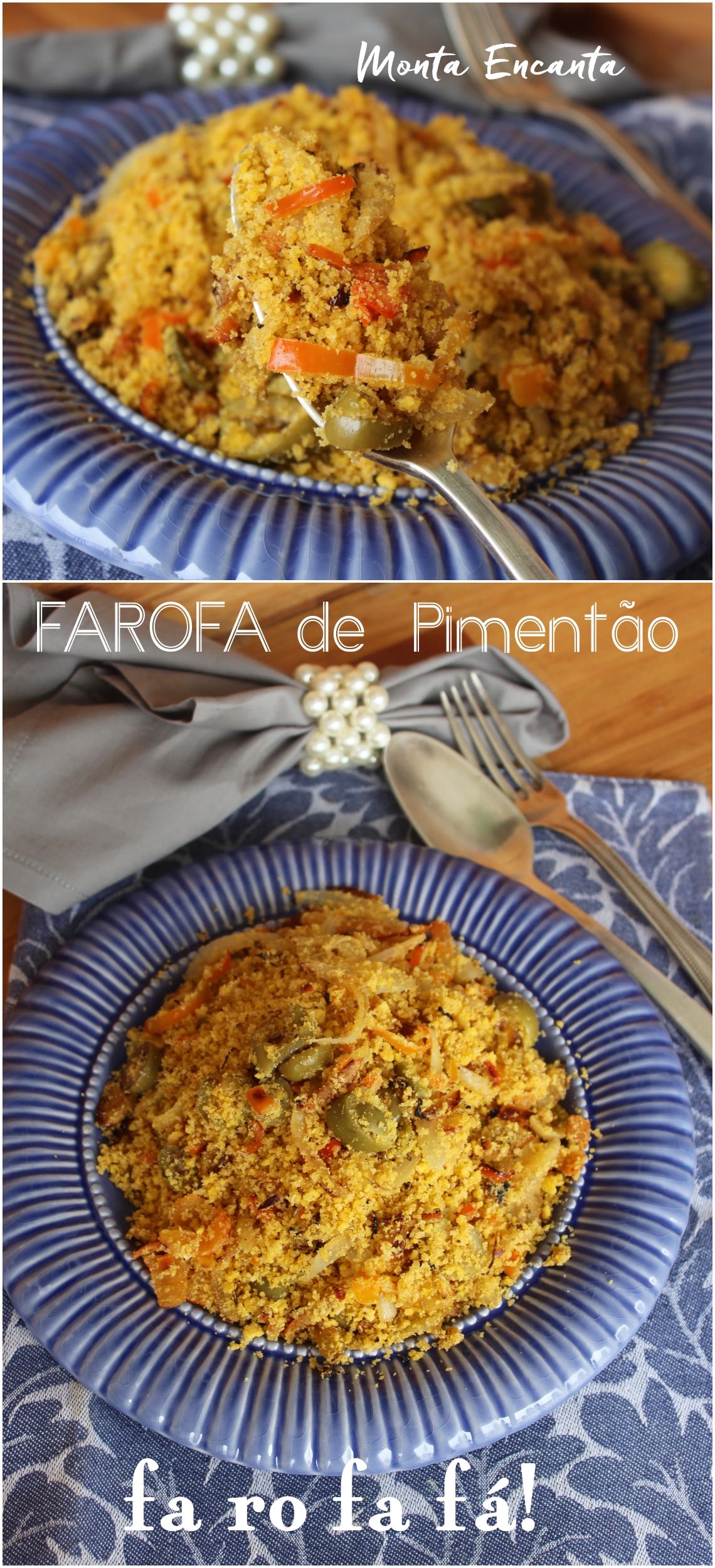 farofa de pimentao