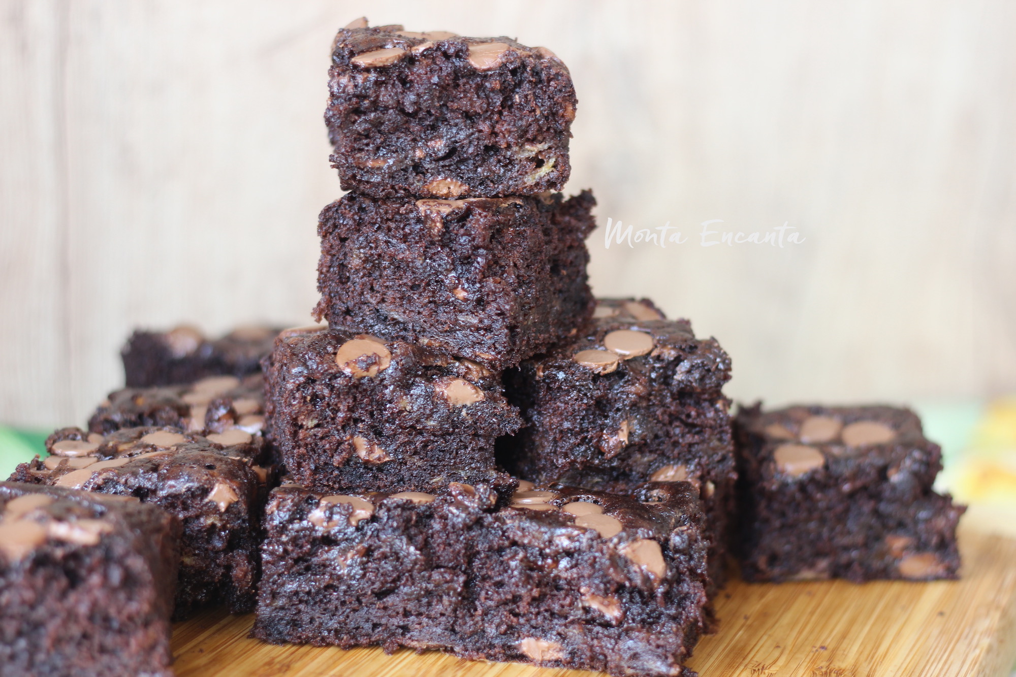 Bolo de Chocolate de  Banana