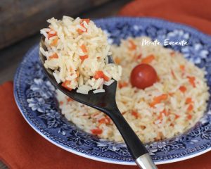 arroz com pimentão vermelho