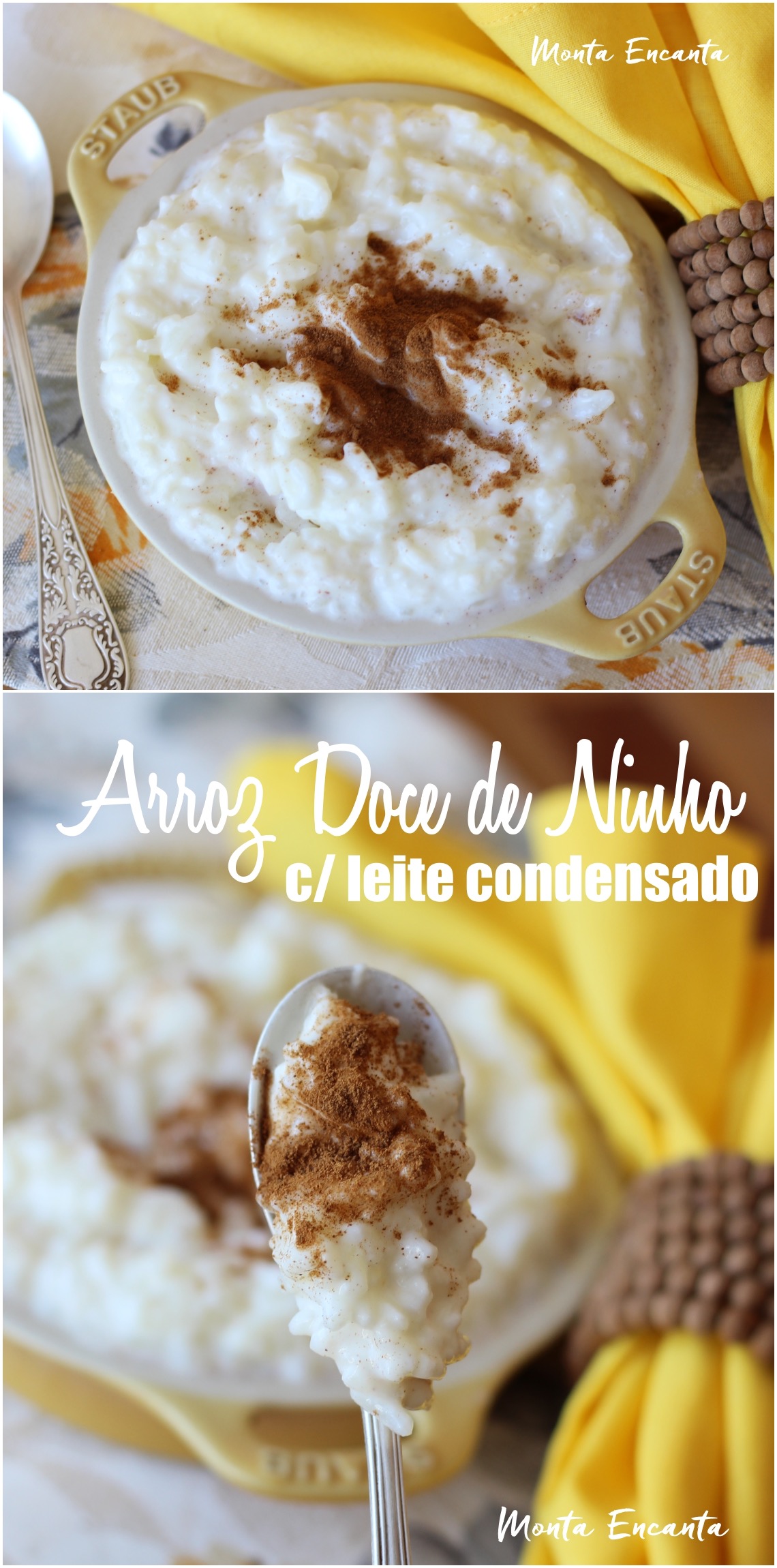 arroz doce de leite ninho