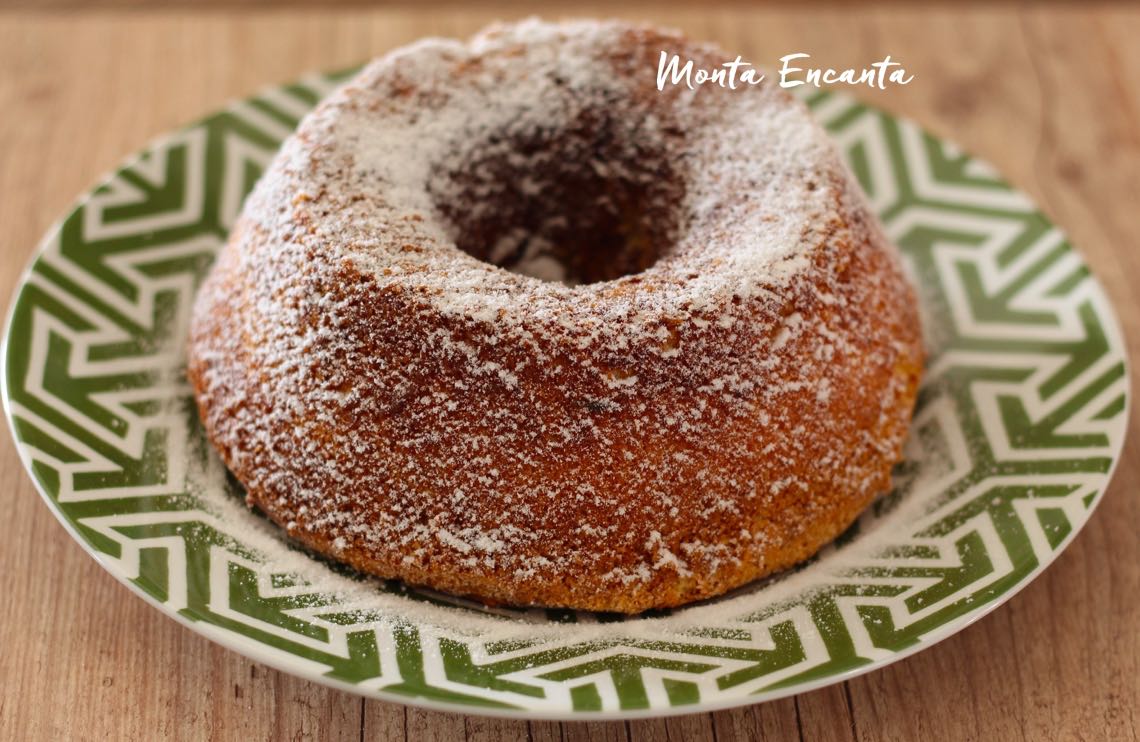 Bolo de leite condensado sem farinha de trigo