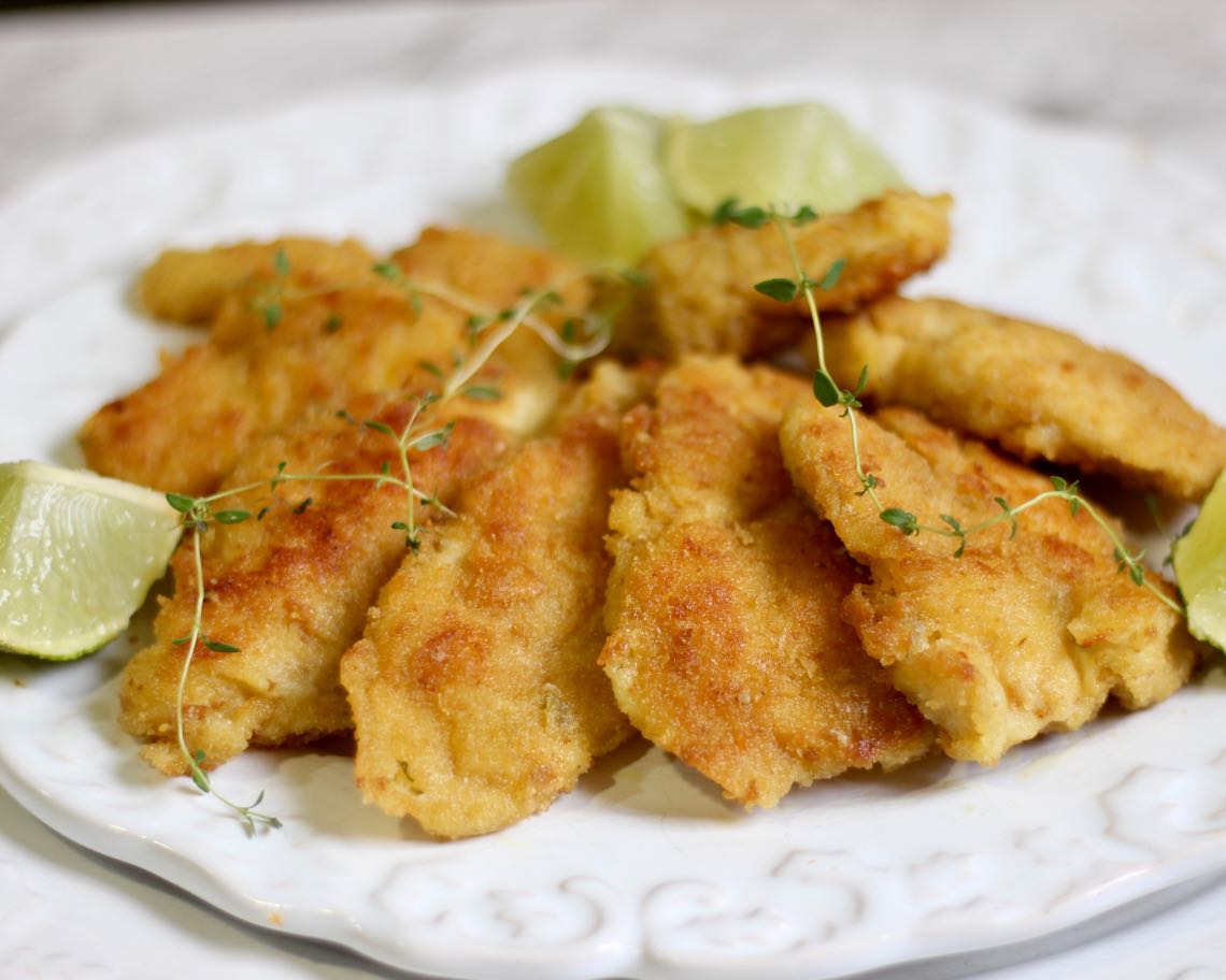 file de frango à milanesa