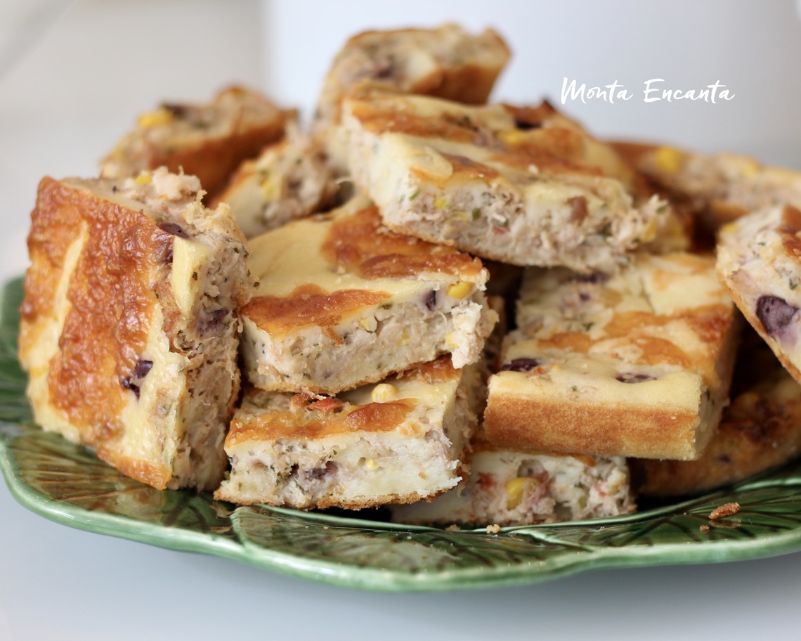 torta de liquidificador de frango