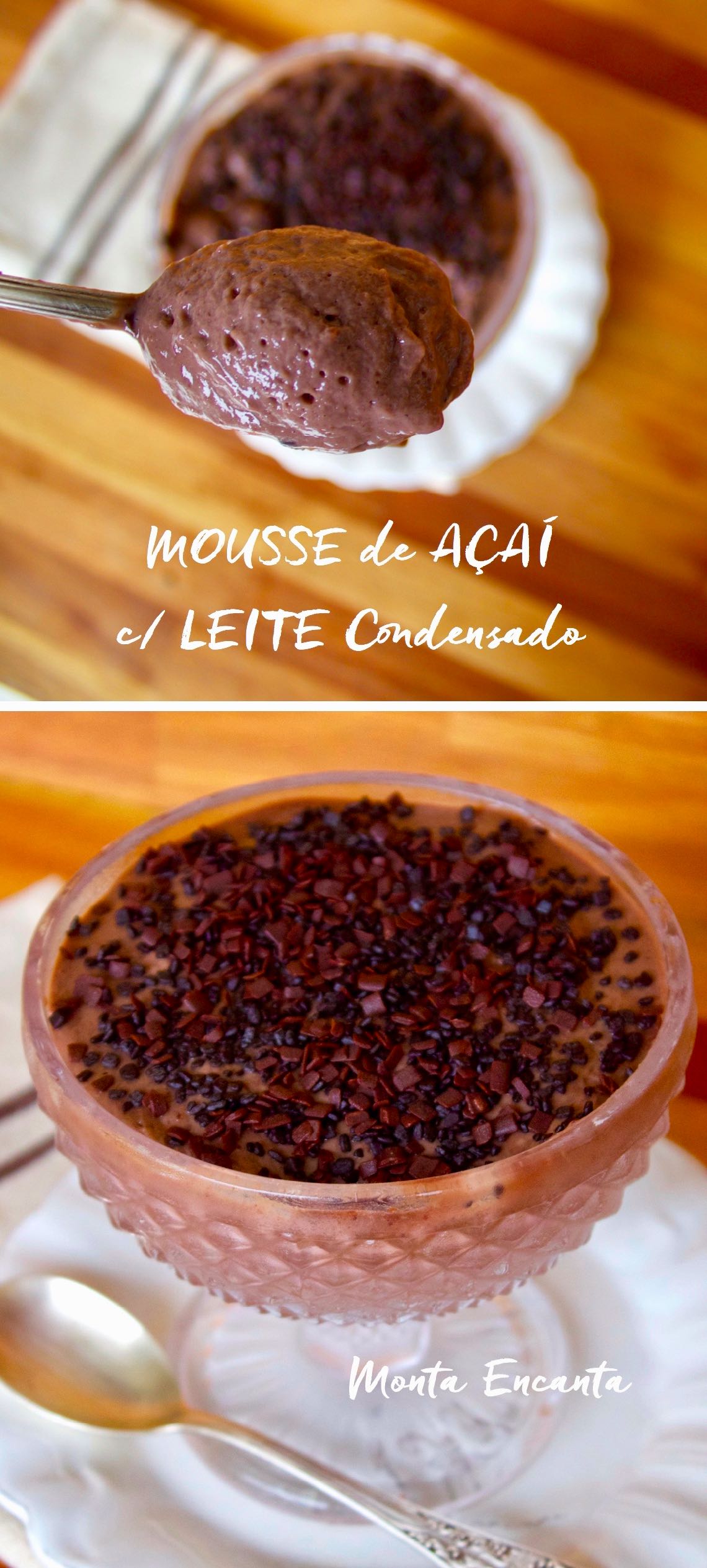 mousse de açai