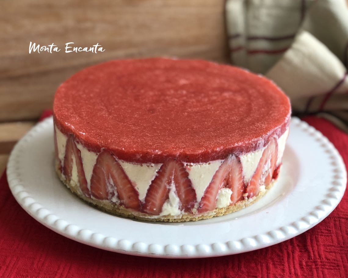 Cheesecake de Morango