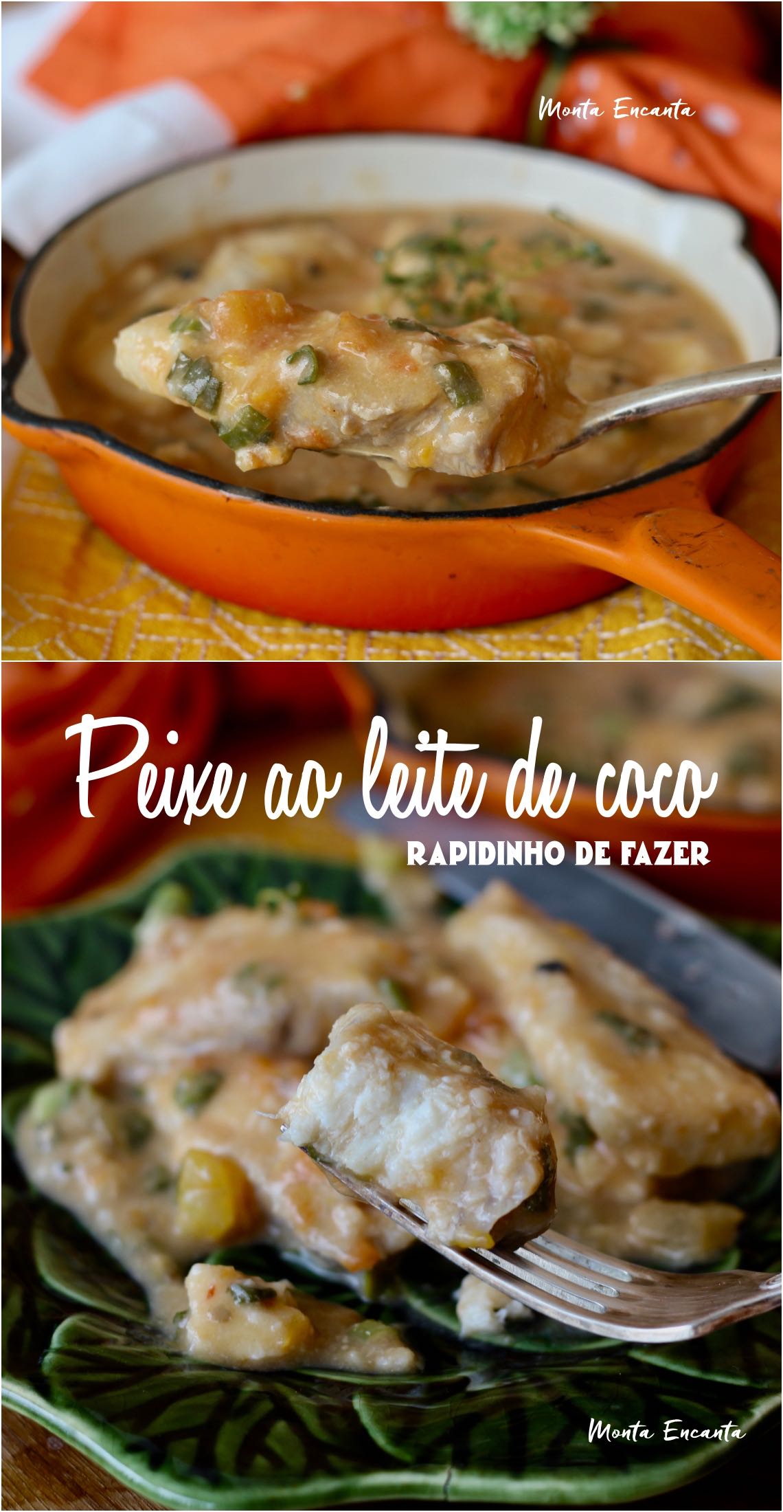 peixe ao leite de coco