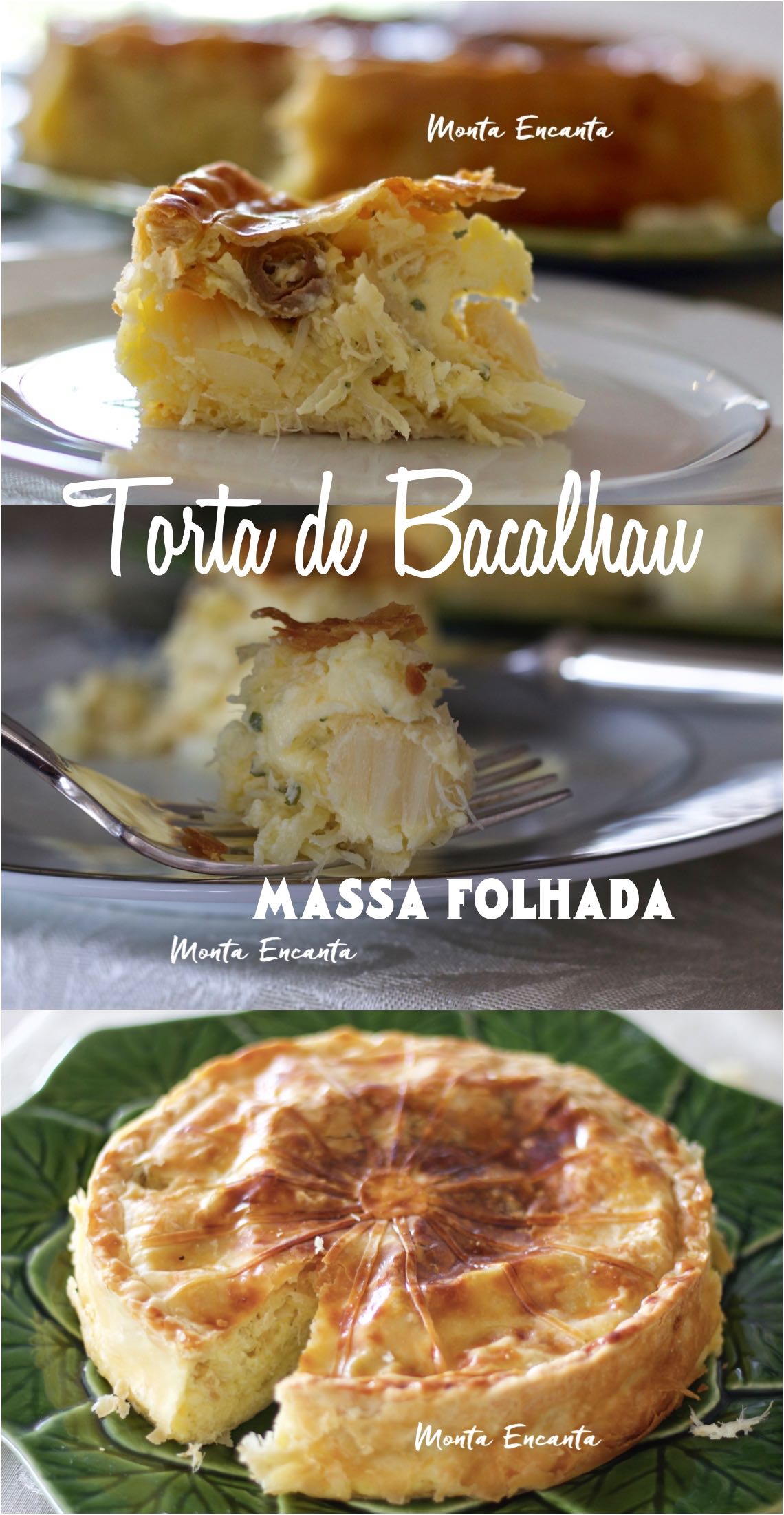 torta de bacalhau