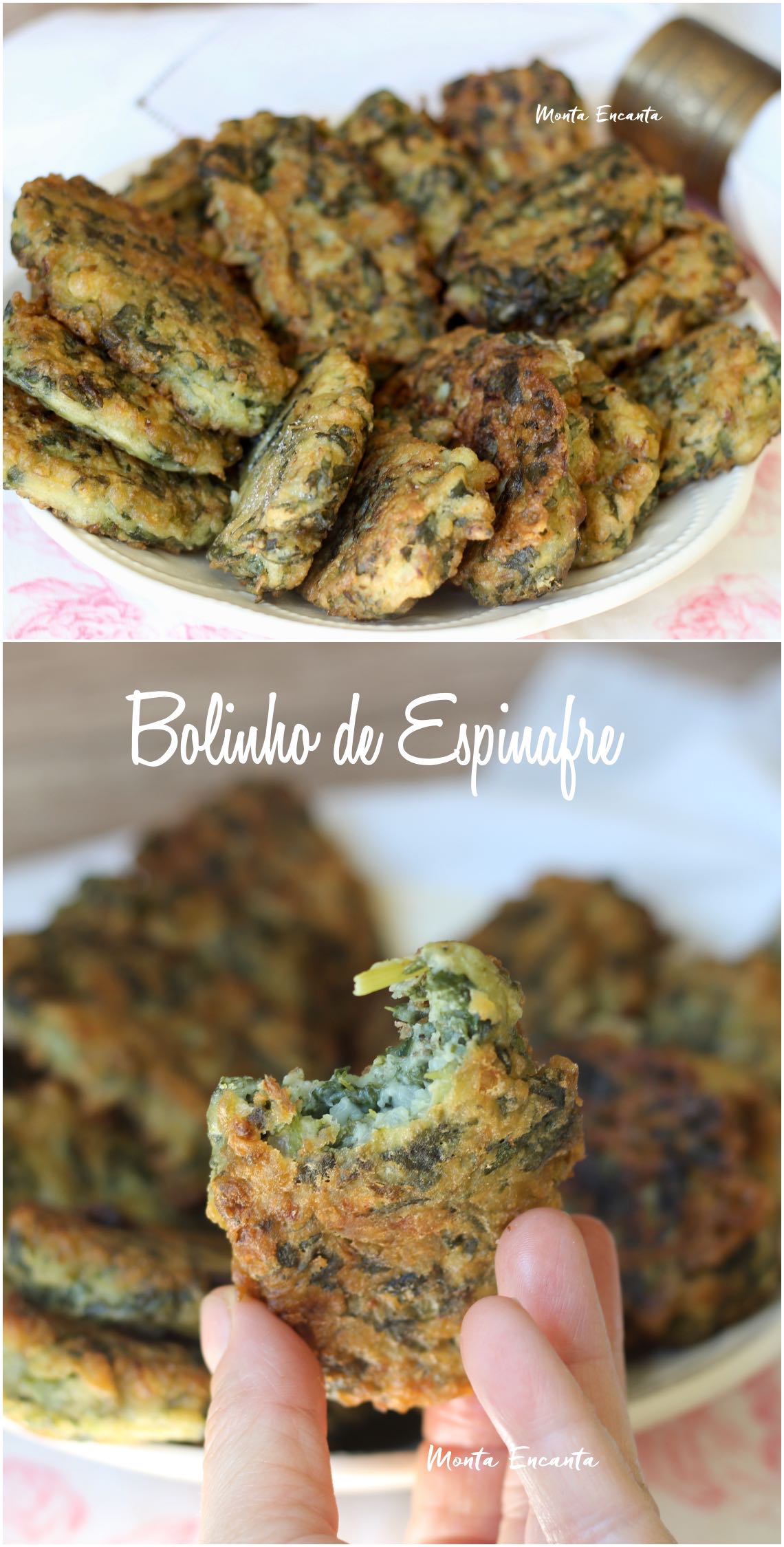 bolinho de espinafre