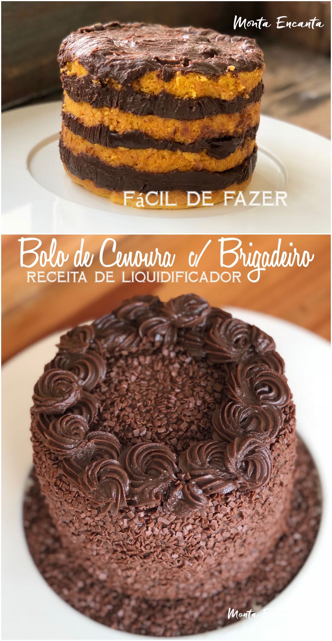 Como fazer Bolo de Aniversário de última hora! Bolo Brigadeiro