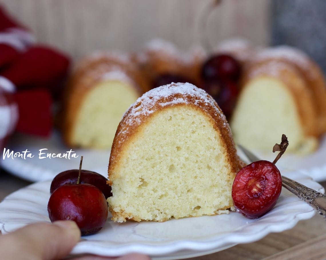 bolo de iogurte com limão