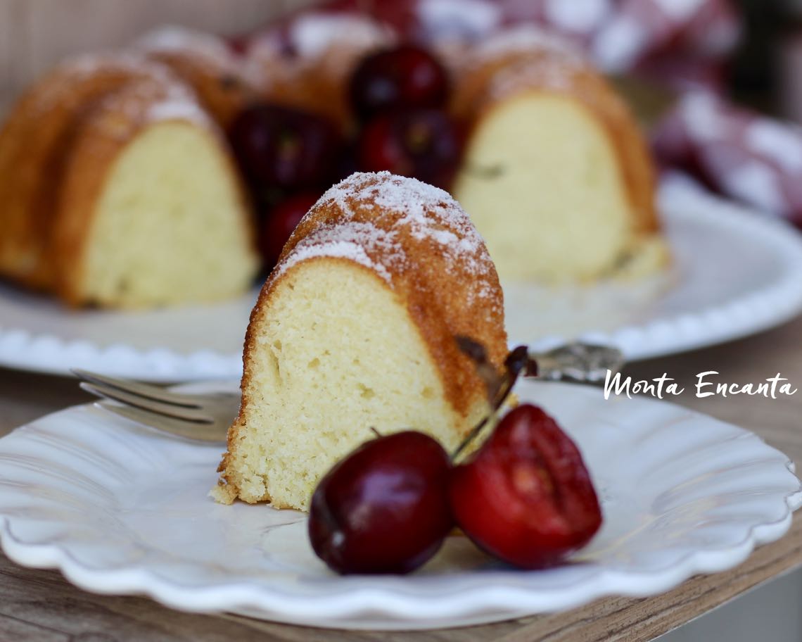 bolo de iogurte com limão