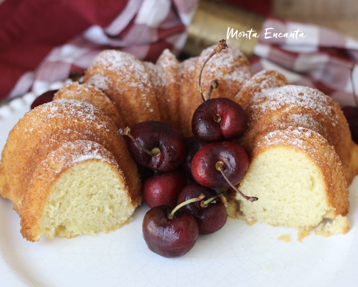 bolo de iogurte com limão