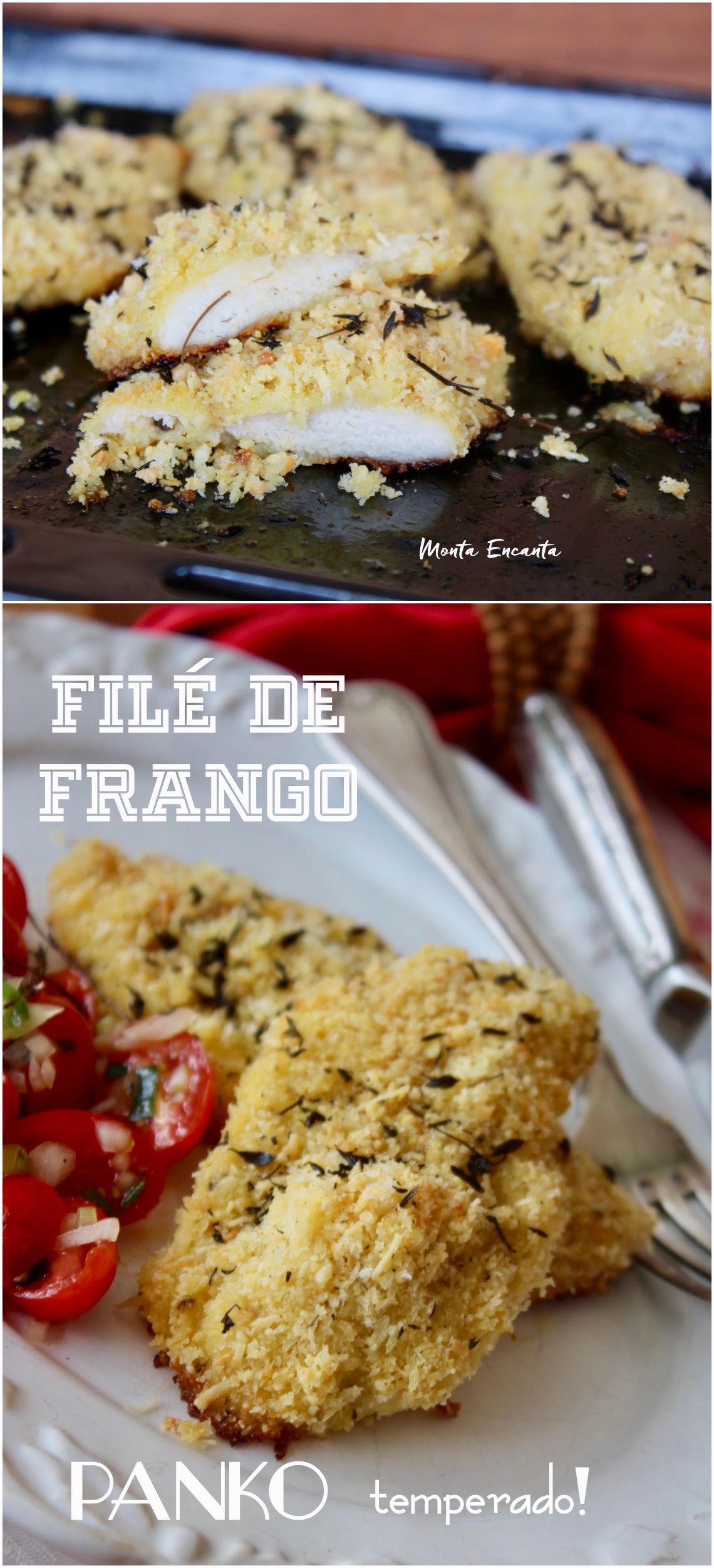 file de frango assado