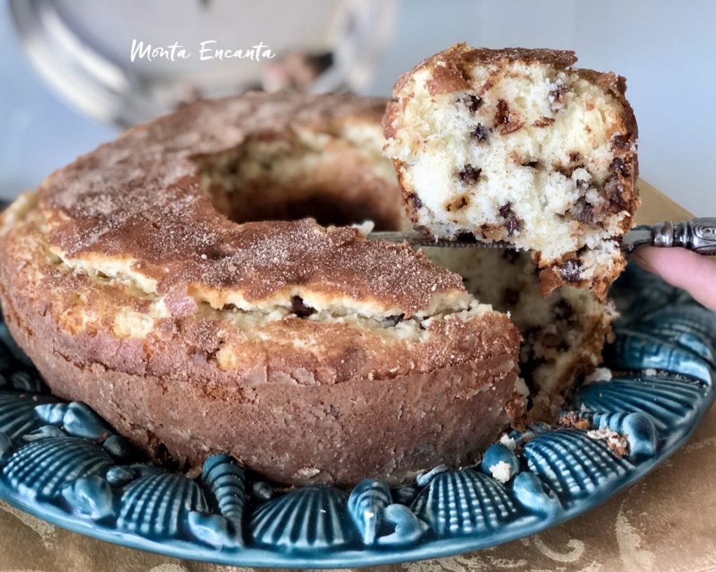 bolo de limão com chocolate