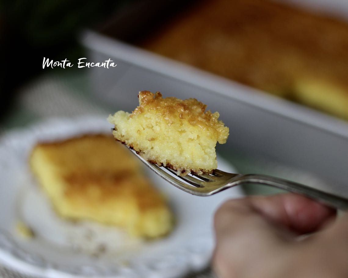 bolo de laranja com coco