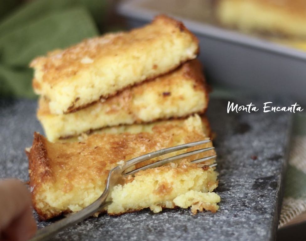 Bolo de laranja com coco, sem glúten!